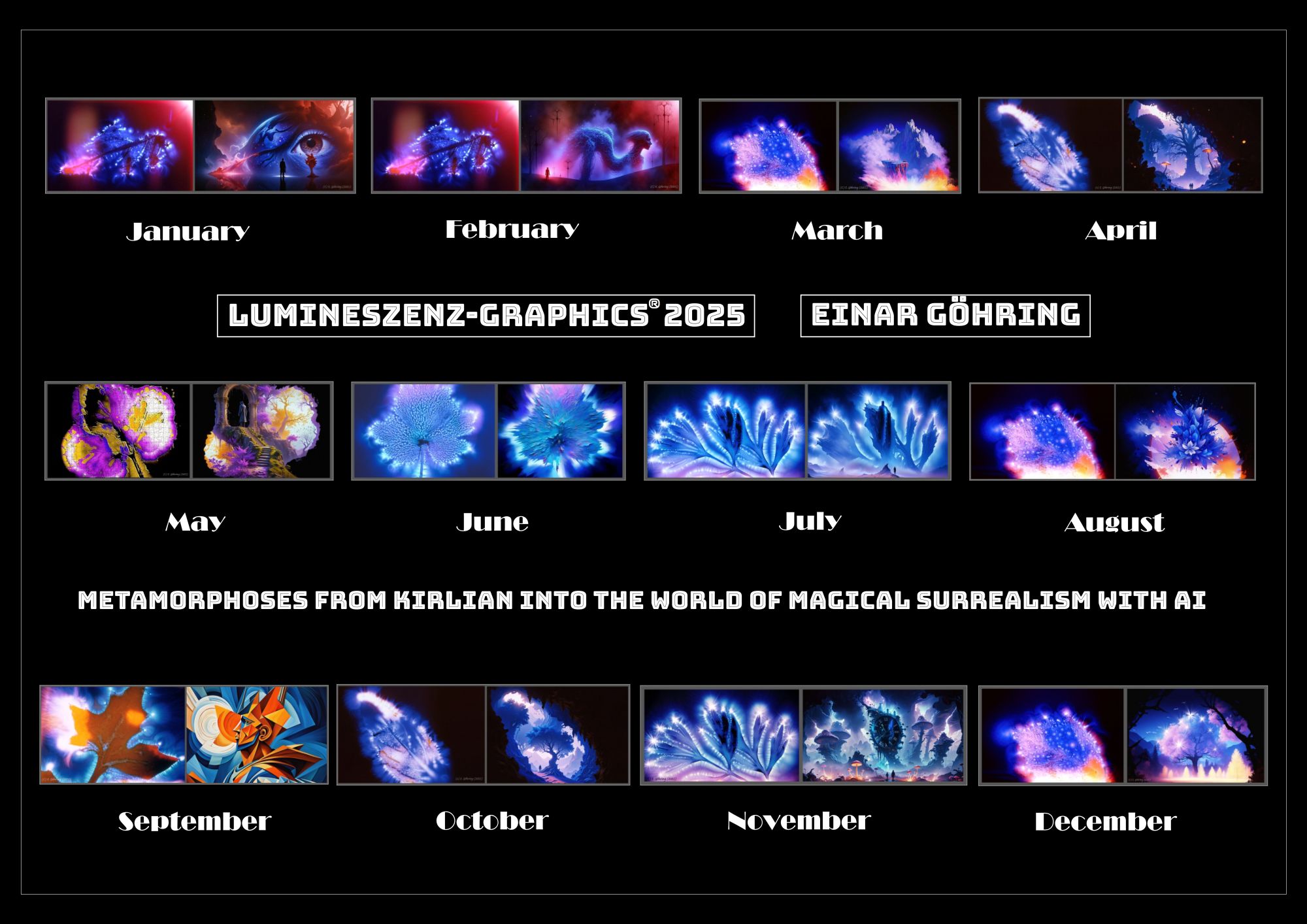 Monatsbilder 2025